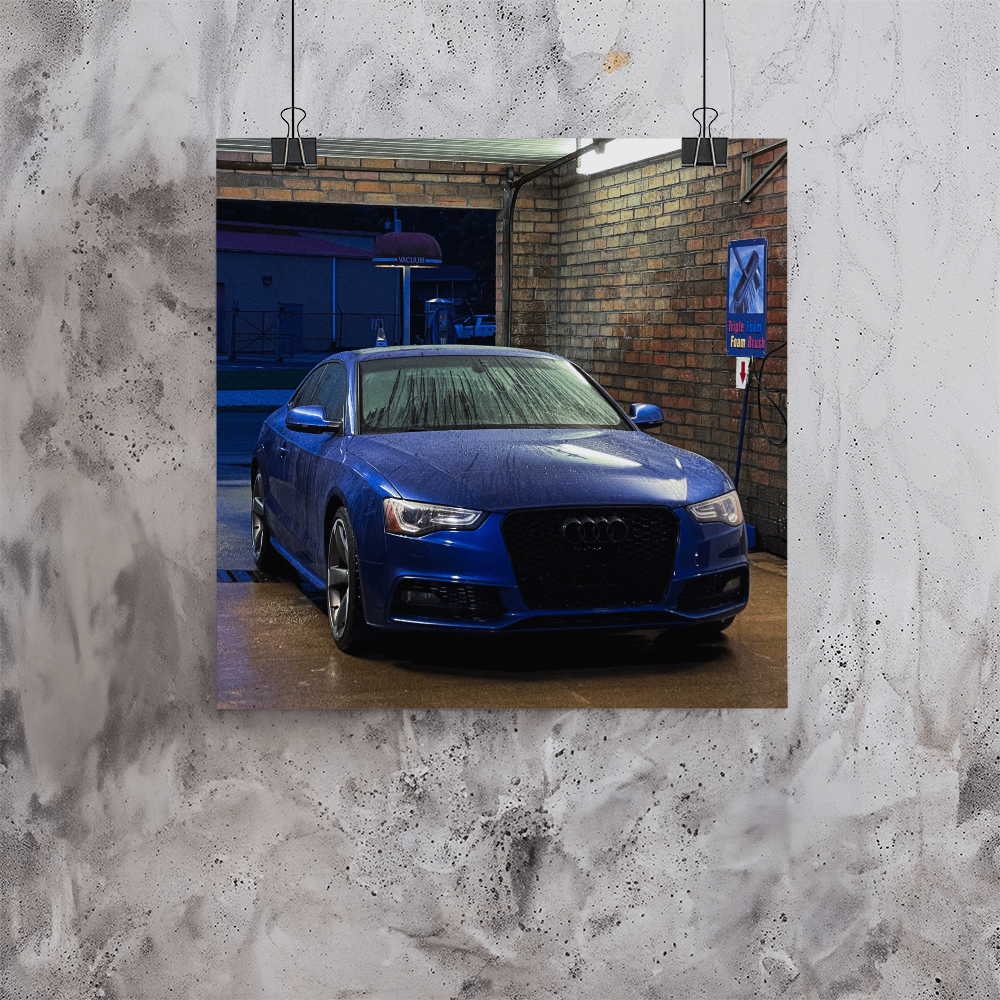 Audi S5 Poster 1:1